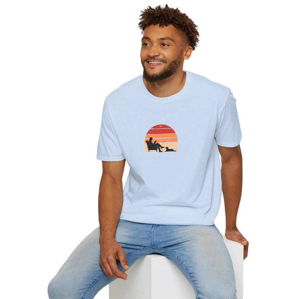 A Good Book & My Best Friend –  Supersoft Unisex T-Shirt
