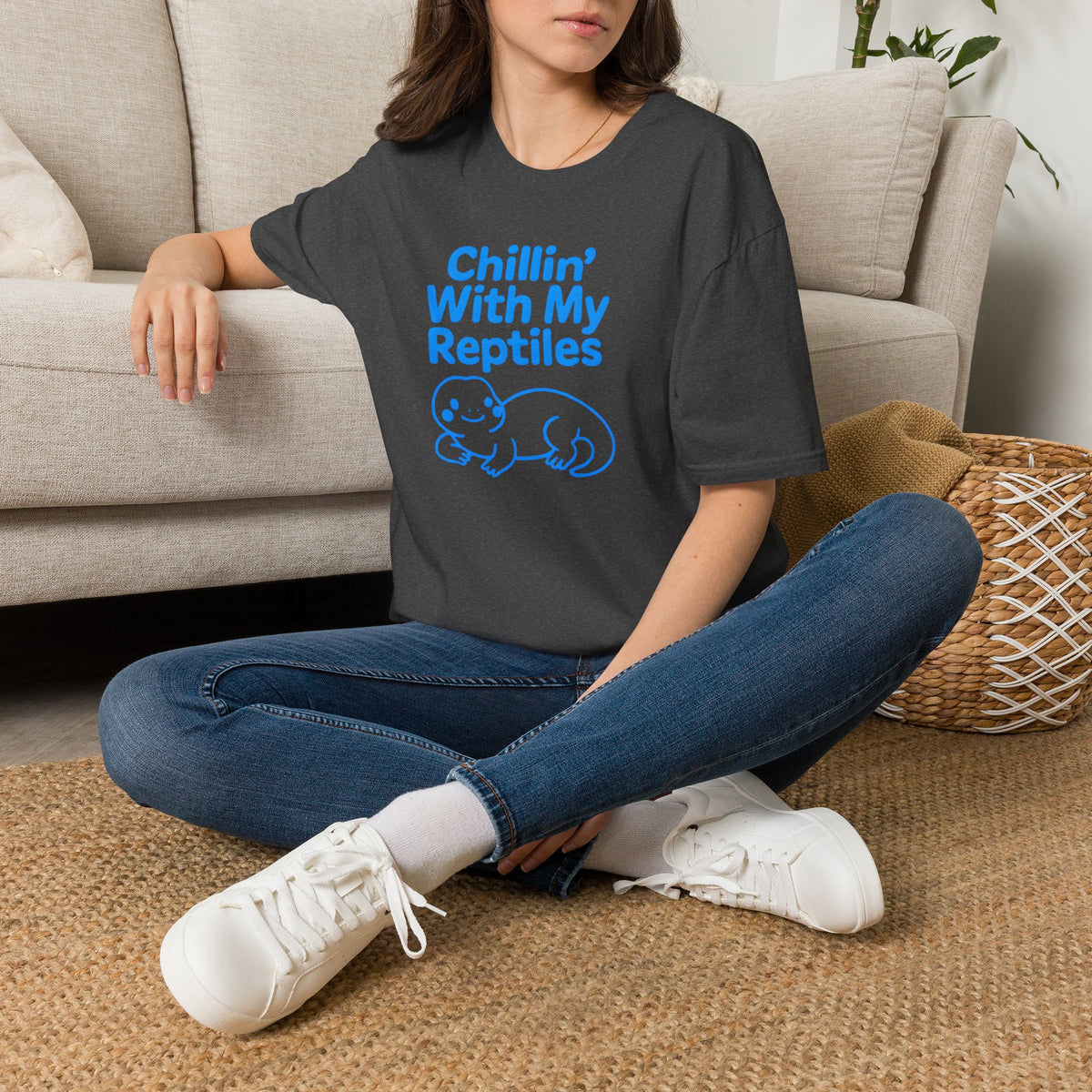 Chillin' With My Reptiles –  Supersoft Unisex T-Shirt