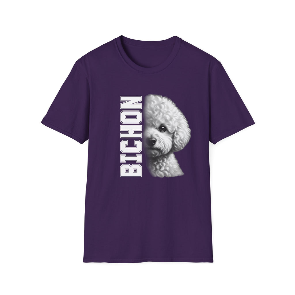 Bichon Frise On Duty - Supersoft Unisex T-shirt