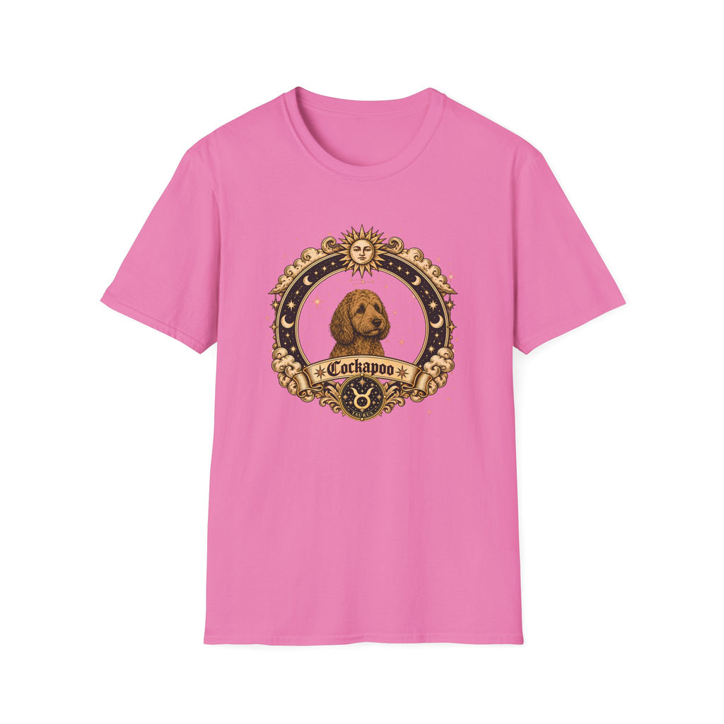 Zodiac Taurus Cockapoo - Dog Horoscope Star Sign - Supersoft Unisex T-shirt