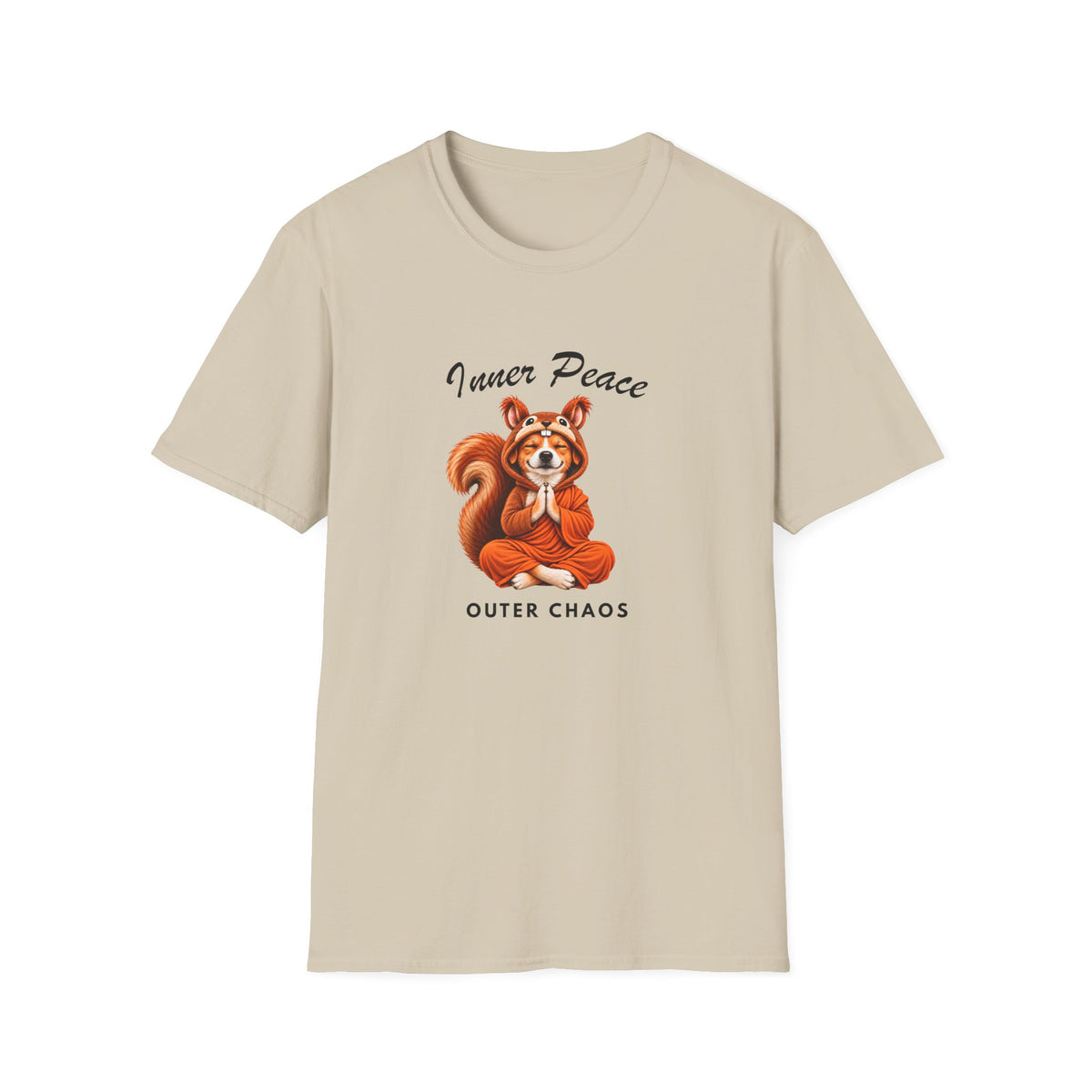Good Boy's Guide to Enlightenment – Inner Peace, Outer Chaos –  Supersoft Unisex T-Shirt