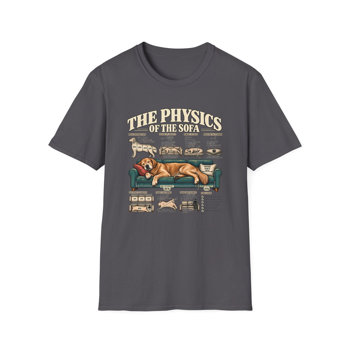 The Physics of the Sofa T-Shirt –  Supersoft Unisex T-Shirt