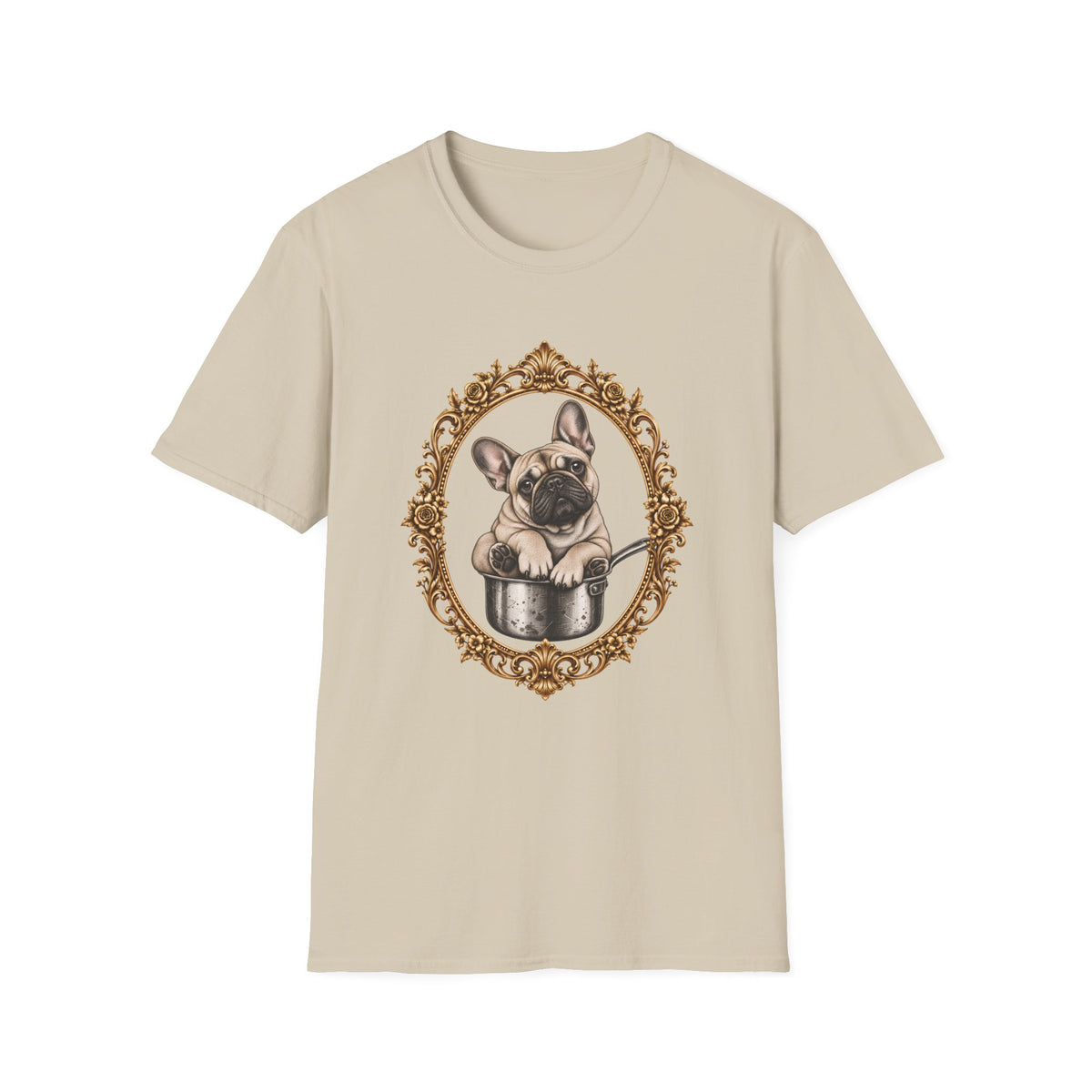 The Duke of Dinner – French Bulldog - Supersoft Unisex T-shirt