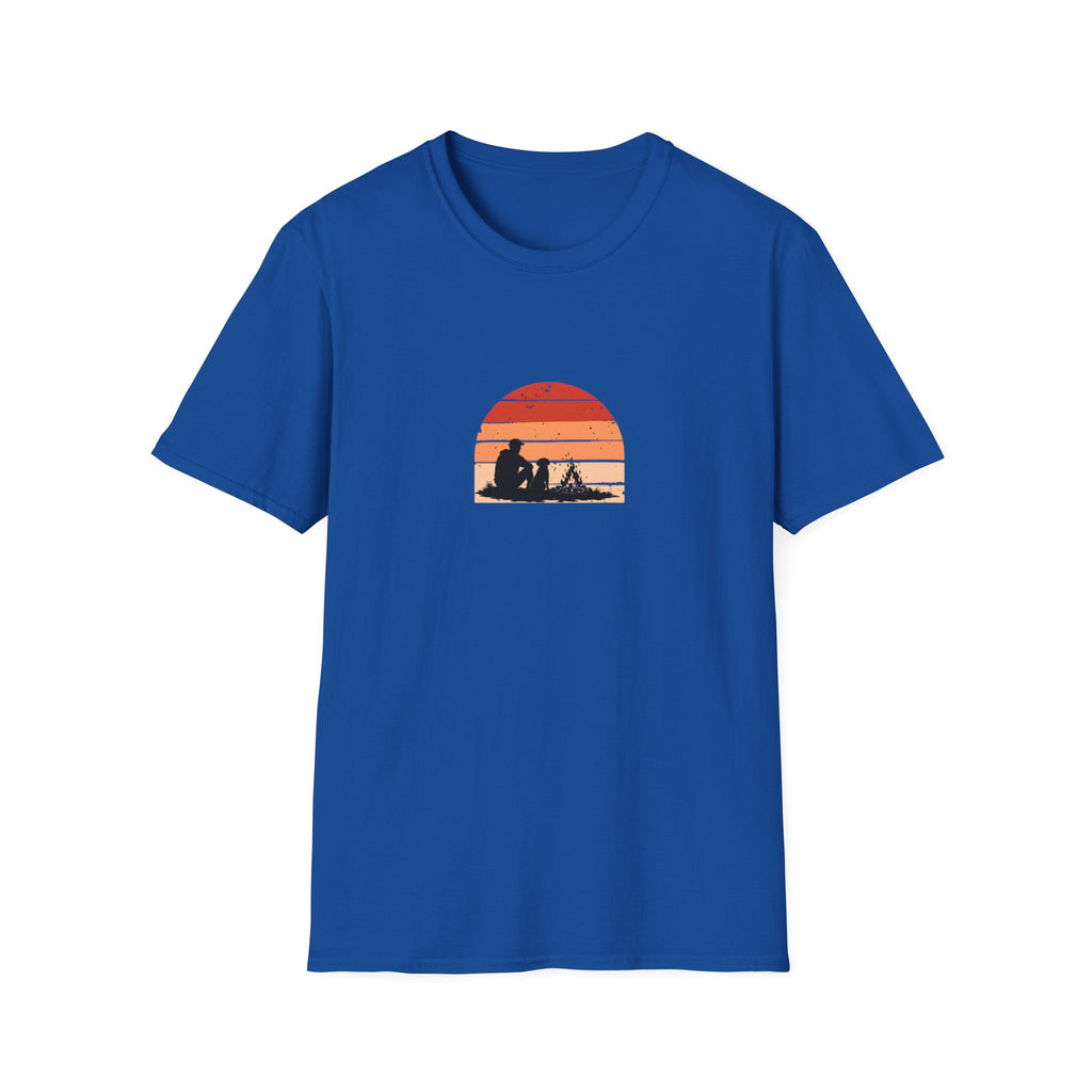 Campfire, Dog & Absolutely Nowhere Else to Be –  Supersoft Unisex T-Shirt