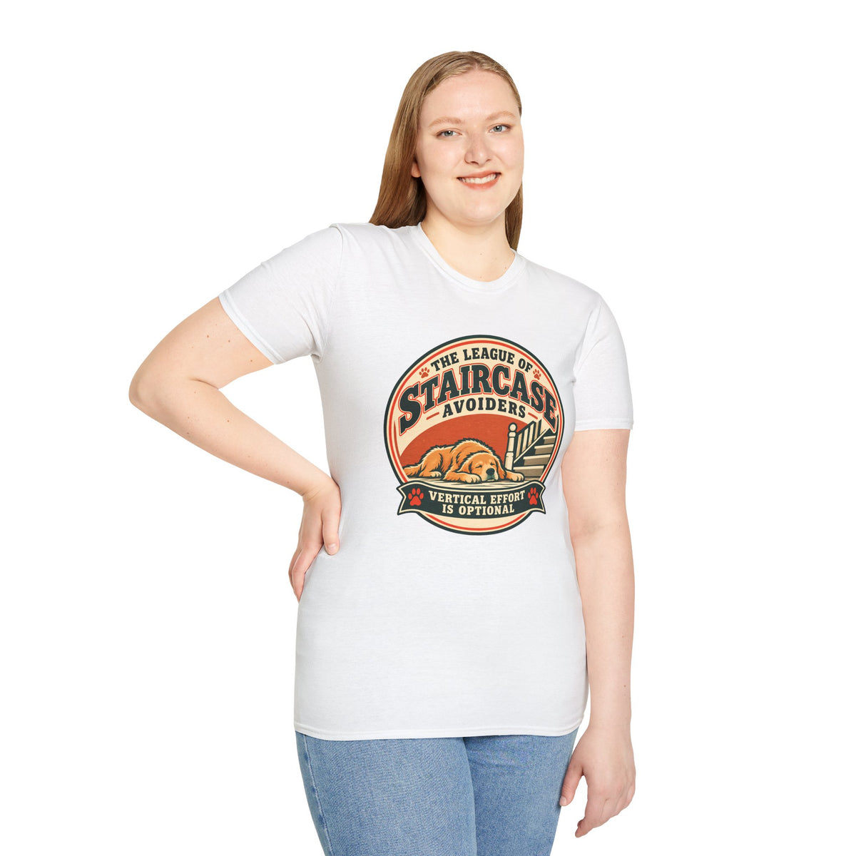 The League of Staircase Avoiders - Supersoft Unisex T-shirt