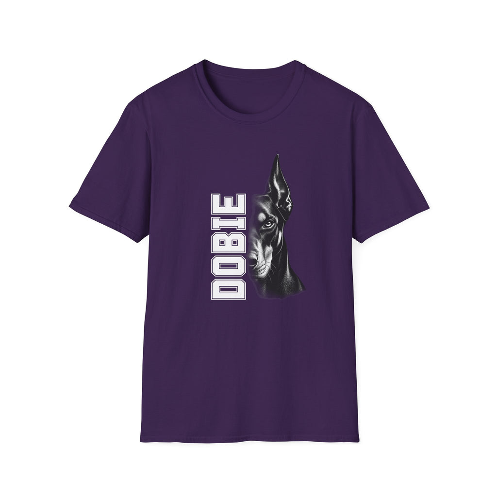 Doberman On Duty - Supersoft Unisex T-shirt