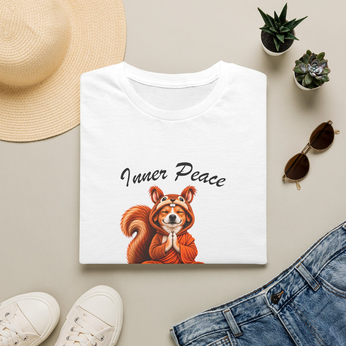 Good Boy's Guide to Enlightenment – Inner Peace, Outer Chaos –  Supersoft Unisex T-Shirt