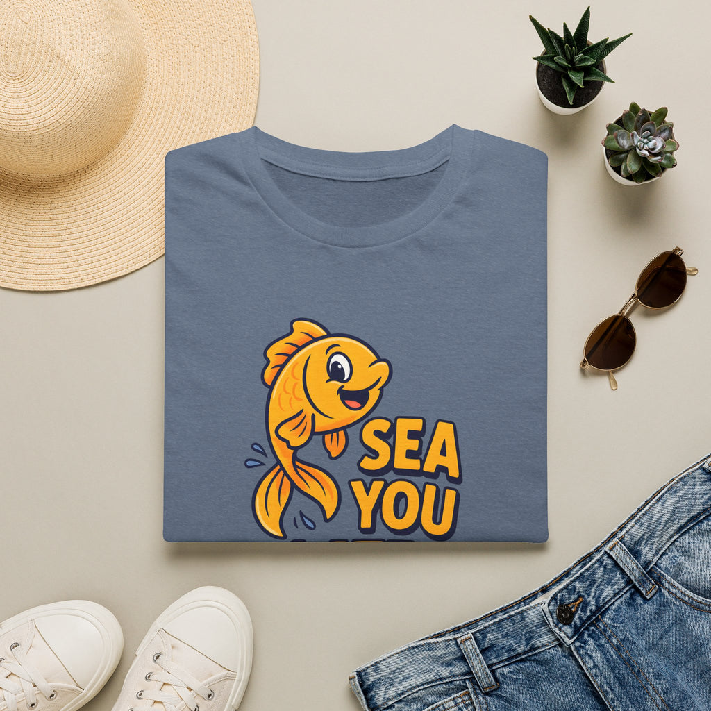 Sea You Later Fish –  Supersoft Unisex T-Shirt