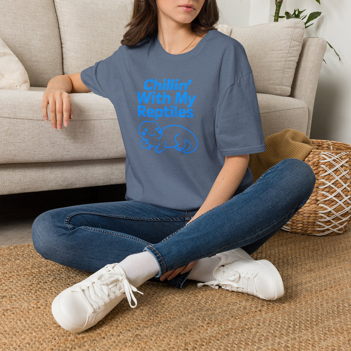 Chillin' With My Reptiles –  Supersoft Unisex T-Shirt
