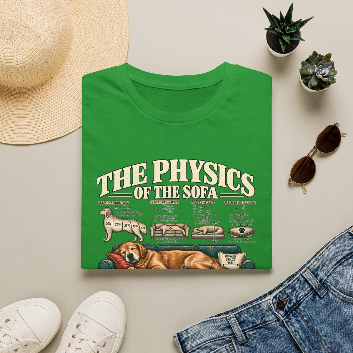 The Physics of the Sofa T-Shirt –  Supersoft Unisex T-Shirt