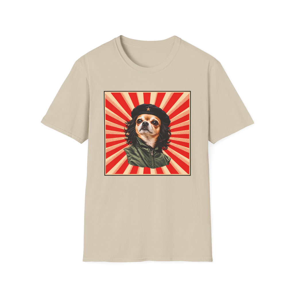 Chih Guevara – The Pawvolution Begins! - Supersoft Unisex T-shirt