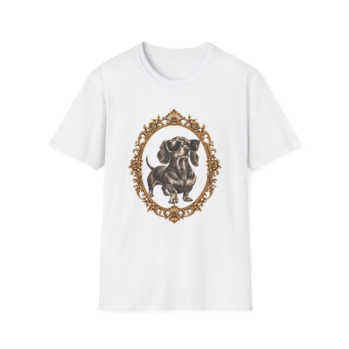 The Duke of Cool – Dachshund - Supersoft Unisex T-shirt