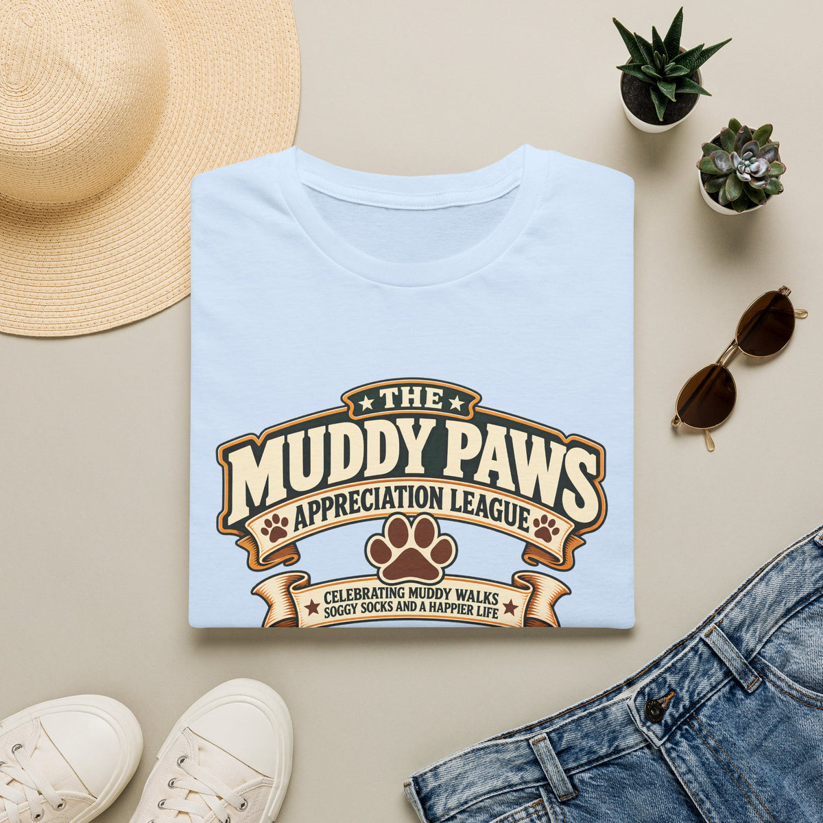 The Muddy Paws Appreciation League - Supersoft Unisex T-shirt