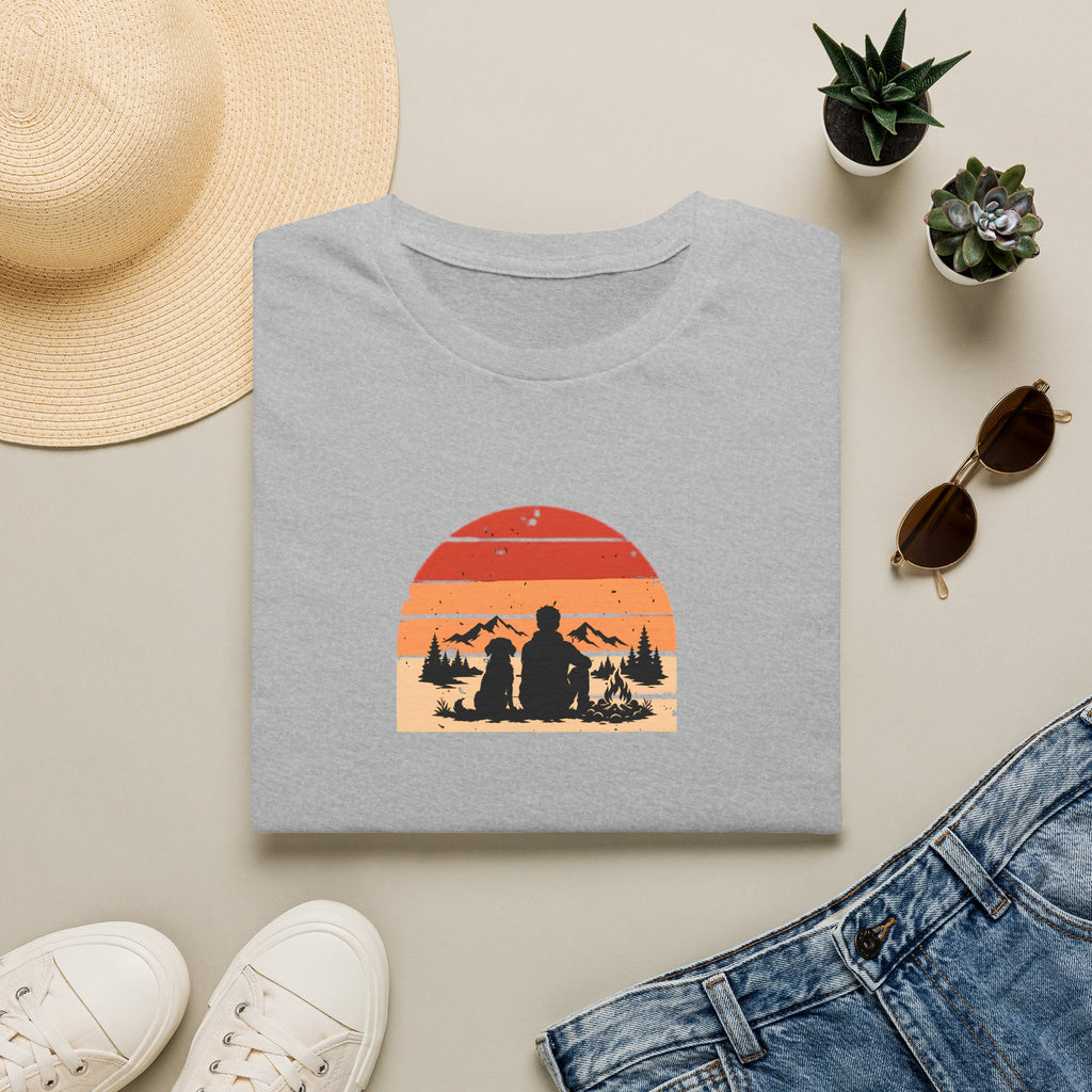 Campfires, Mountains & My Best Friend –  Supersoft Unisex T-Shirt