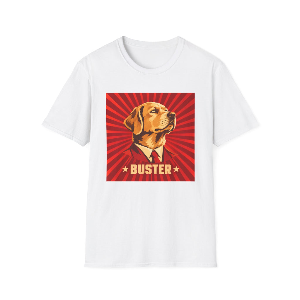 First Comrade Buster – Supreme Leader of the Biscuit Revolution - Supersoft Unisex T-shirt