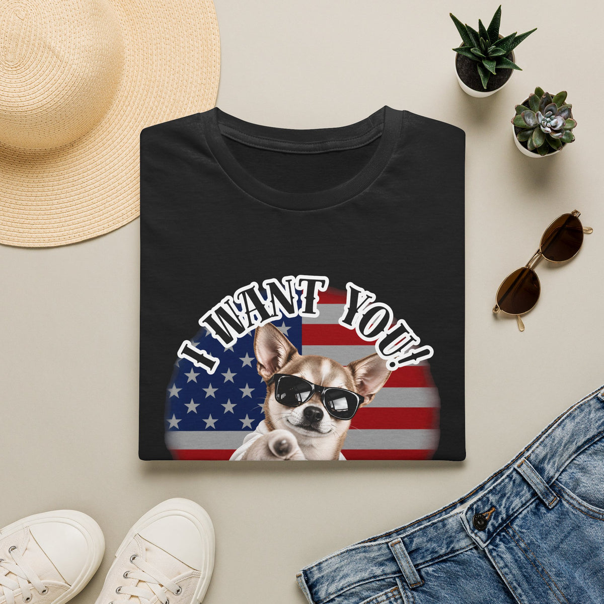 I WANT YOU!...To Pay the Cheese Tax! – Chihuahua - Supersoft Unisex T-shirt