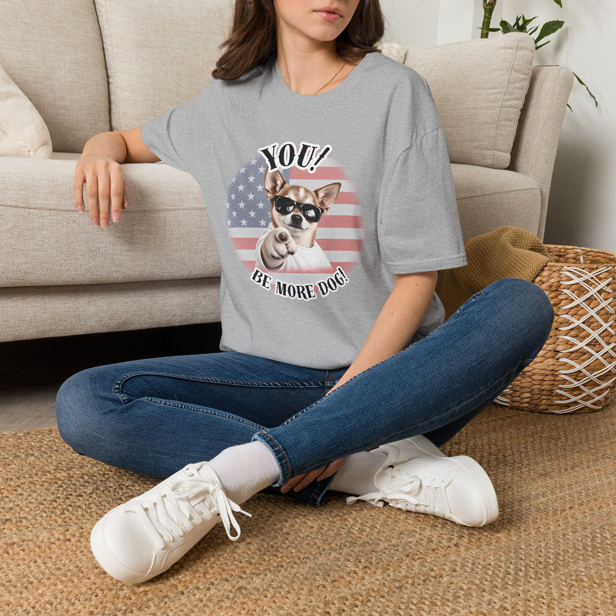 YOU!...Be More Dog! – Chihuahua - Supersoft Unisex T-shirt