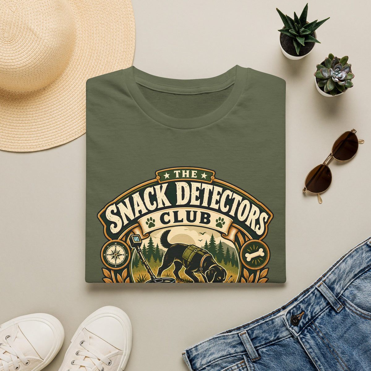 The Snack Detectors Club - Supersoft Unisex T-shirt