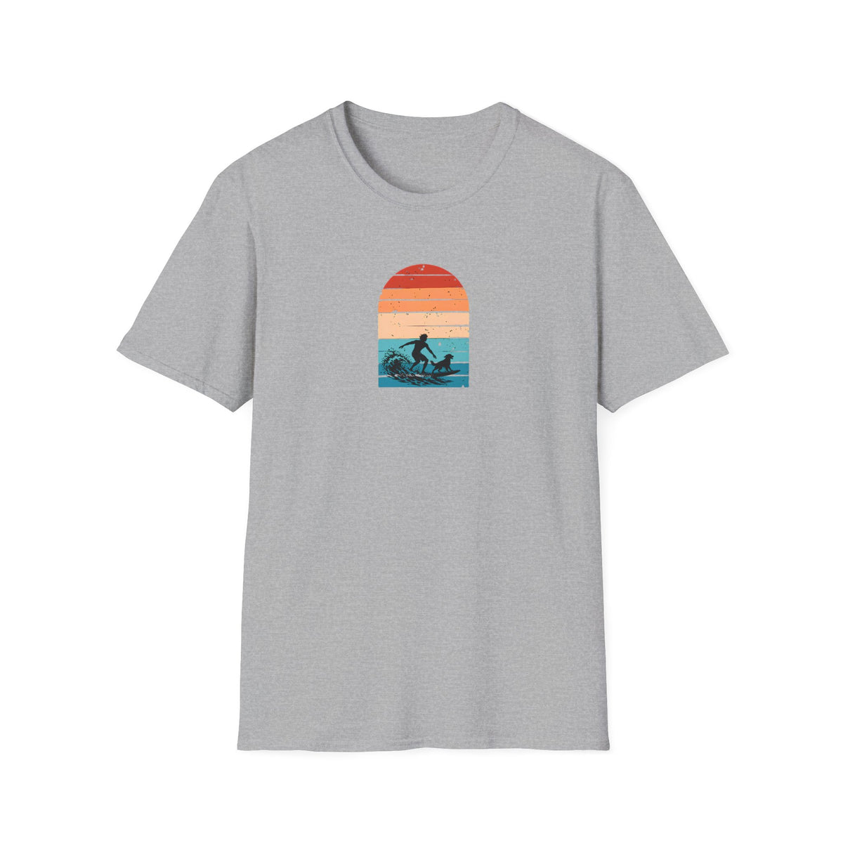 Surf’s Up...Dog On Board –  Supersoft Unisex T-Shirt