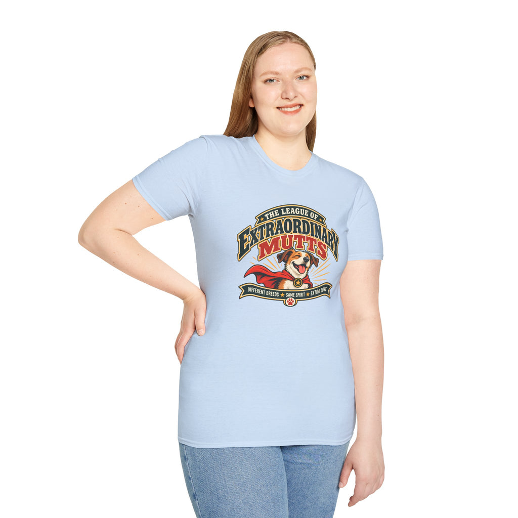 The League of Extraordinary Mutts - Supersoft Unisex T-shirt
