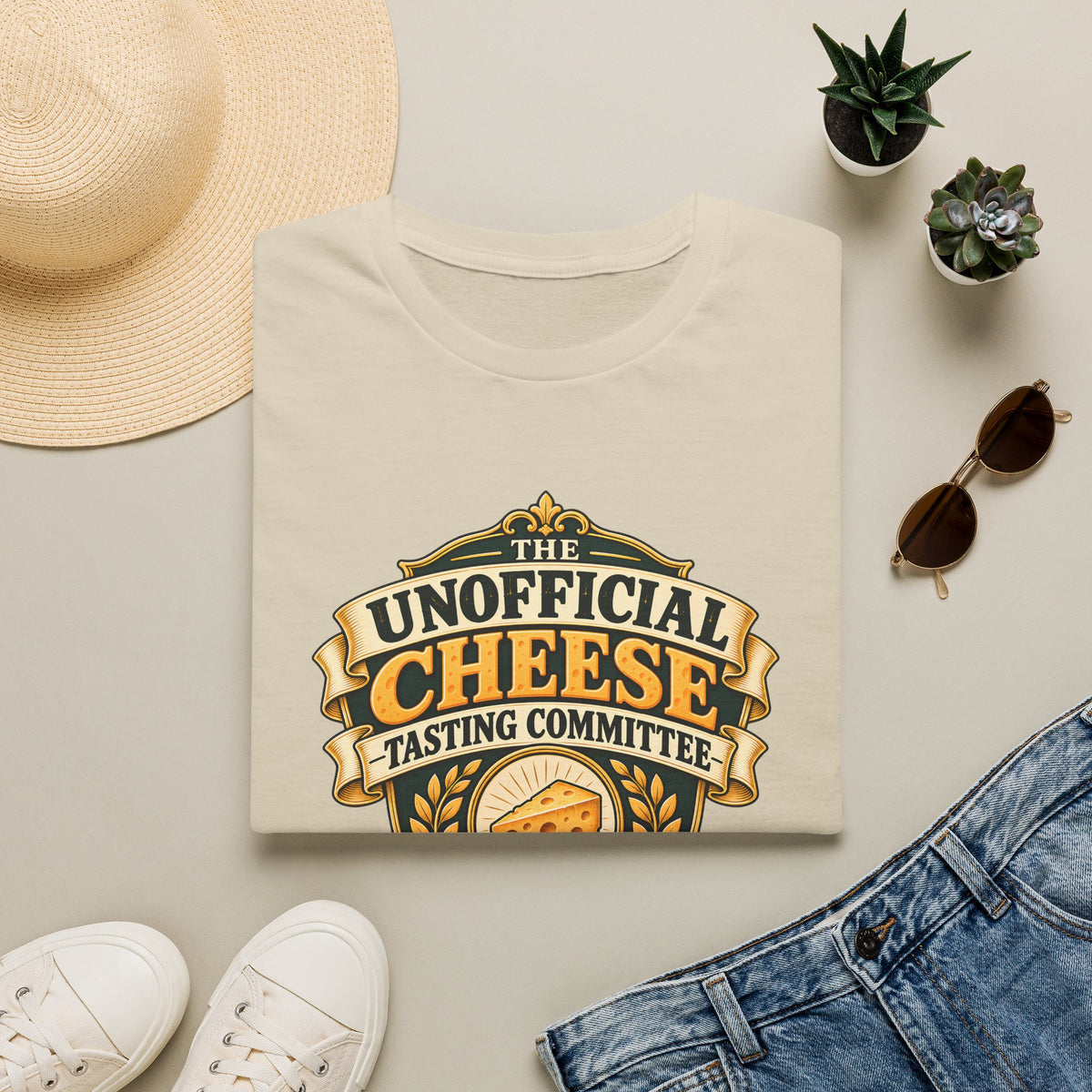 The Unofficial Cheese Tasting Committee - Supersoft Unisex T-shirt