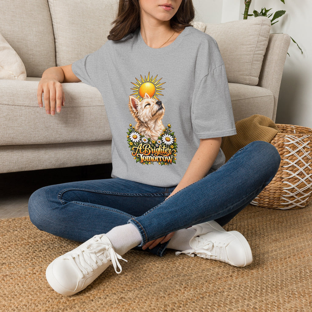 A Brighter Tomorrow - West Highland Terrier - Supersoft Unisex T-shirt