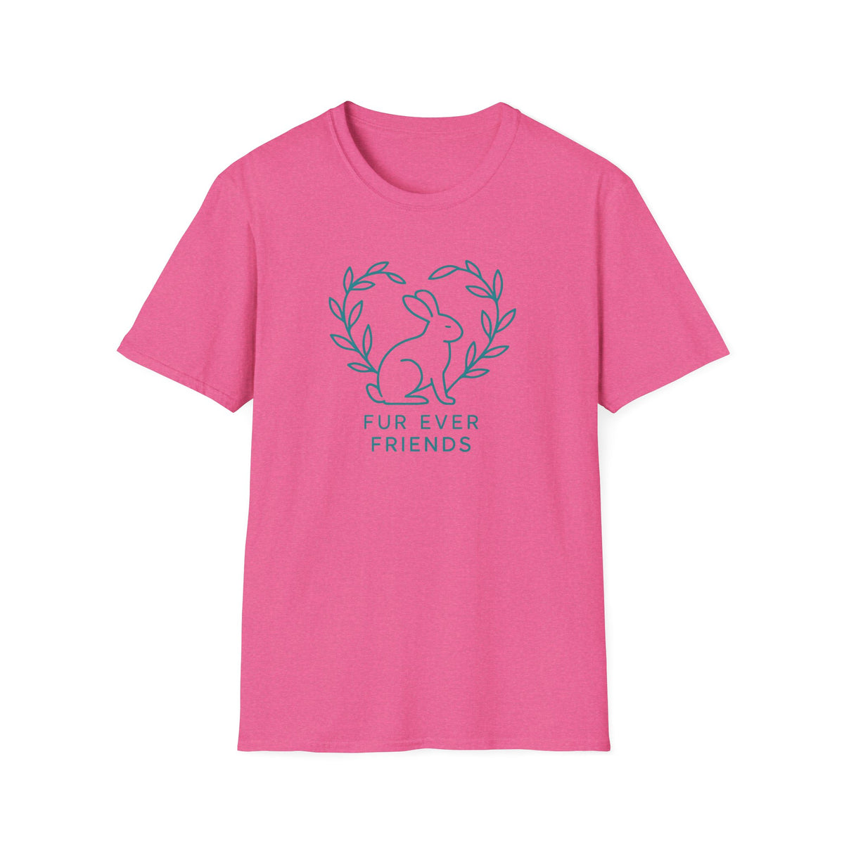 Bunny with Laurel Wreath –  Supersoft Unisex T-Shirt