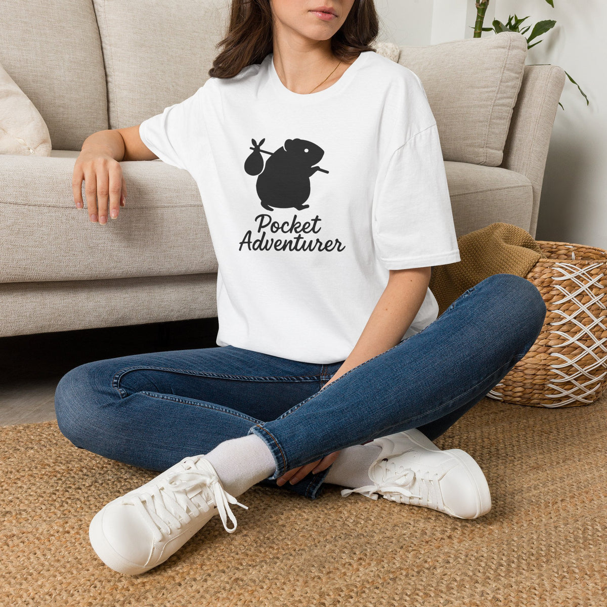 Pocket Adventures Hamster –  Supersoft Unisex T-Shirt