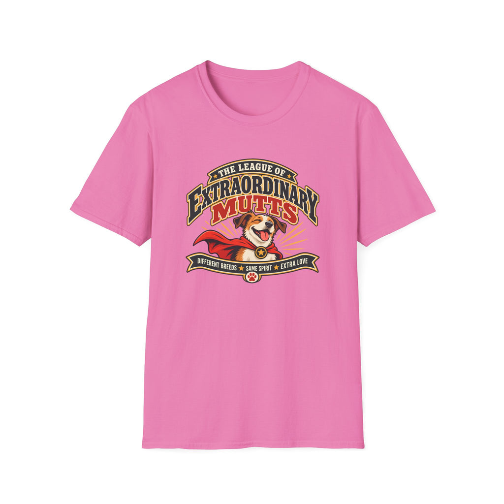The League of Extraordinary Mutts - Supersoft Unisex T-shirt
