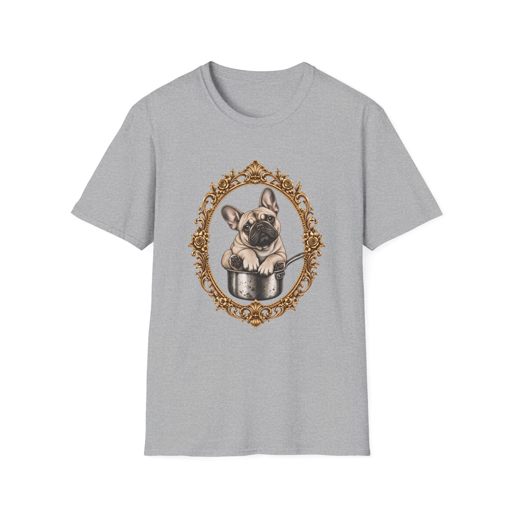 The Duke of Dinner – French Bulldog - Supersoft Unisex T-shirt