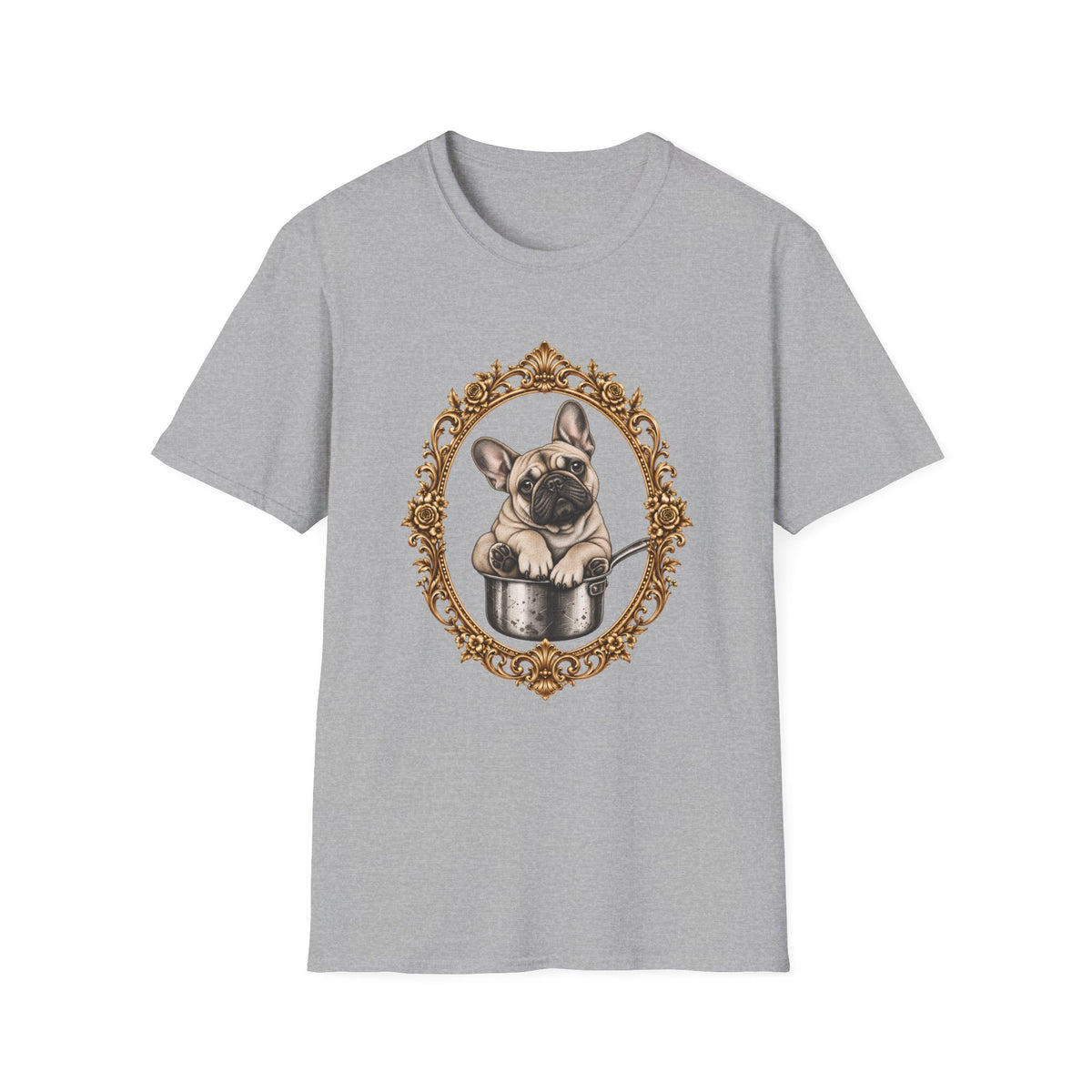 The Duke of Dinner – French Bulldog - Supersoft Unisex T-shirt