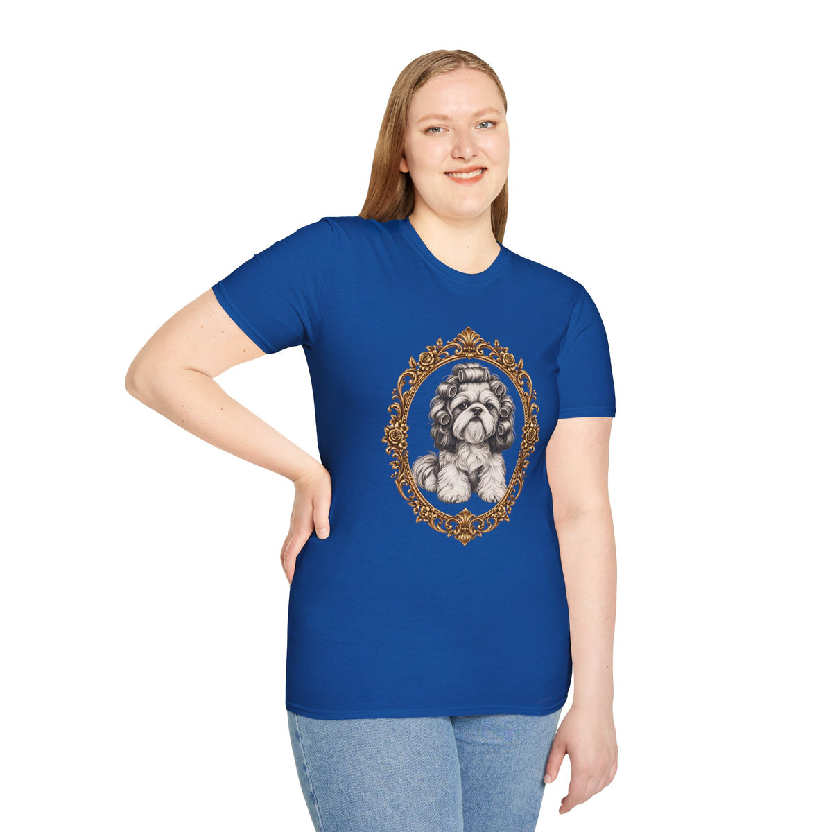 Lady Fluffington – Shih Tzu - Supersoft Unisex T-shirt