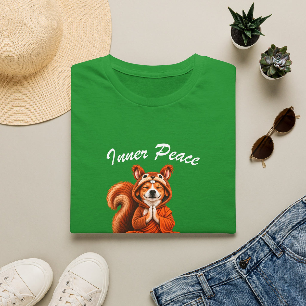 Good Boy's Guide to Enlightenment – Inner Peace, Outer Chaos –  Supersoft Unisex T-Shirt