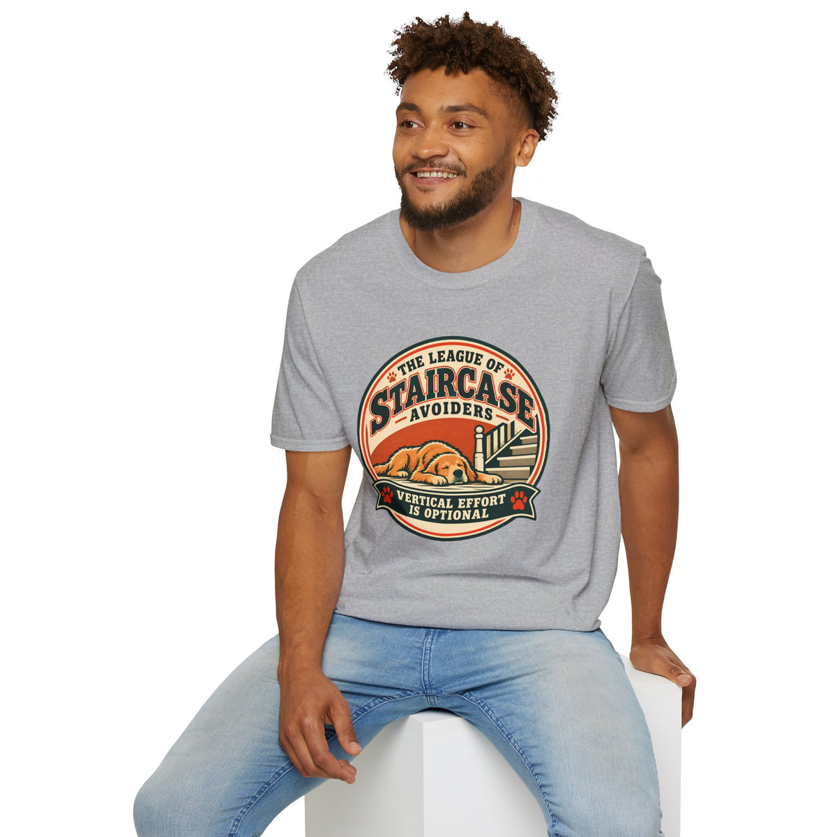 The League of Staircase Avoiders - Supersoft Unisex T-shirt