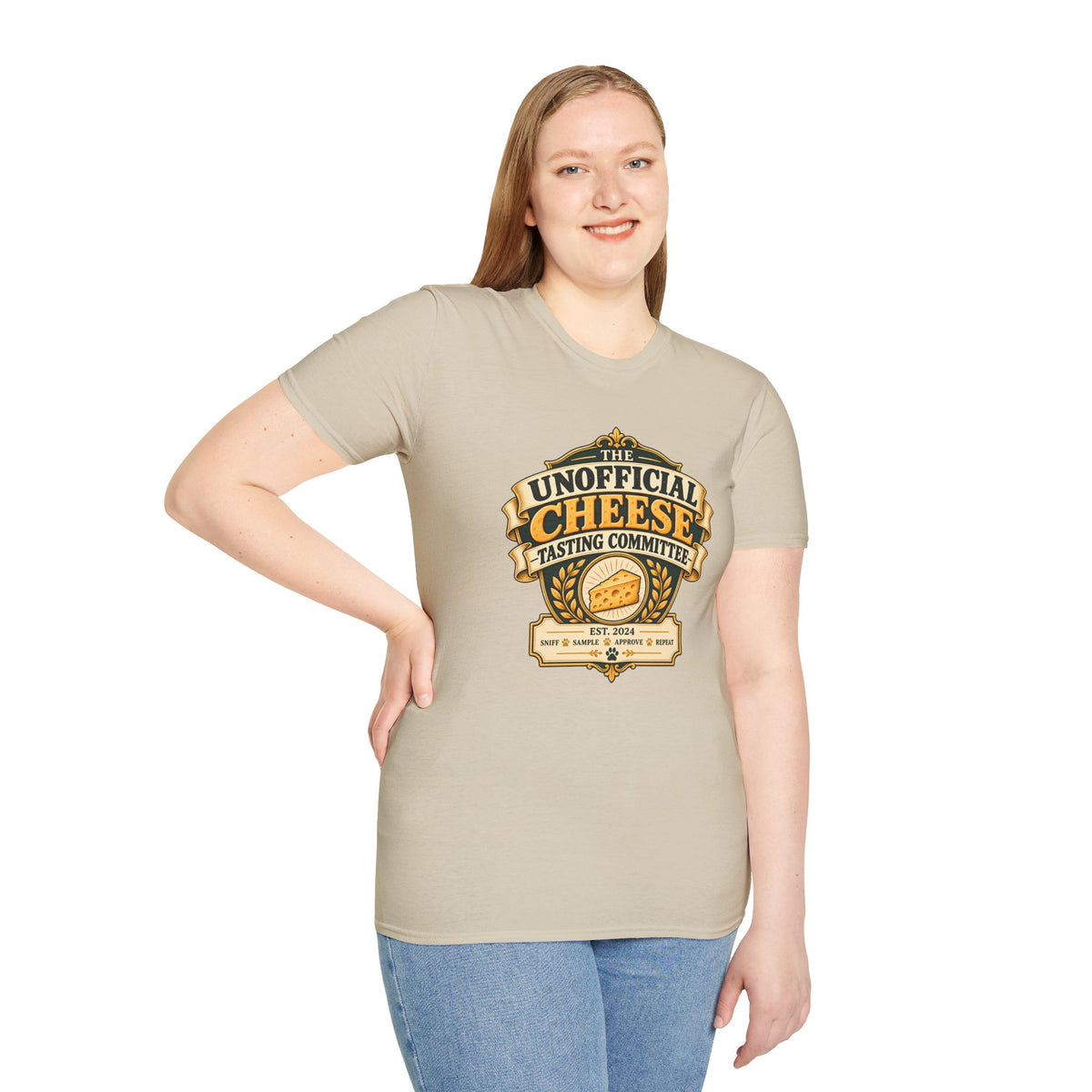 The Unofficial Cheese Tasting Committee - Supersoft Unisex T-shirt