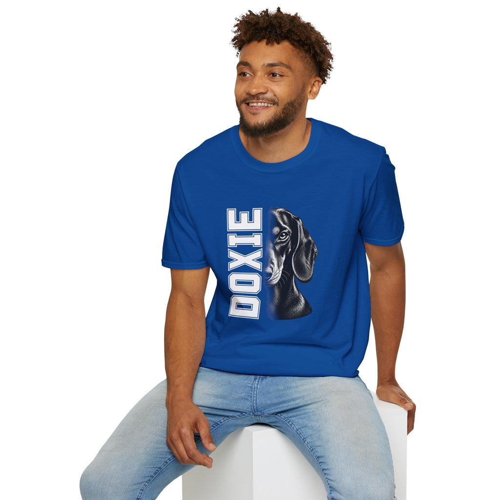 Dachshund On Duty - Supersoft Unisex T-shirt