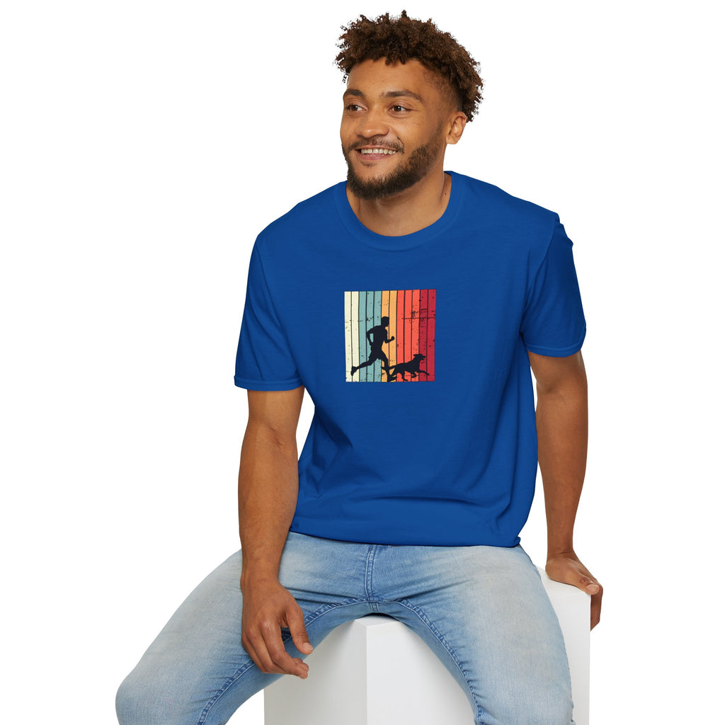 Running With My Best Friend –  Supersoft Unisex T-Shirt