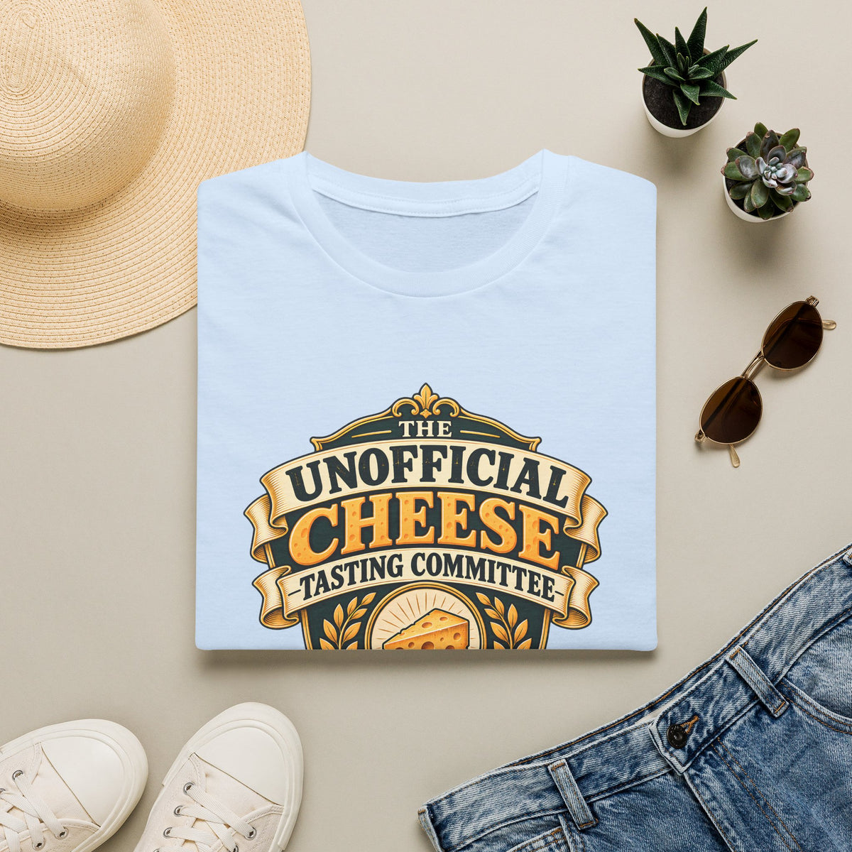 The Unofficial Cheese Tasting Committee - Supersoft Unisex T-shirt
