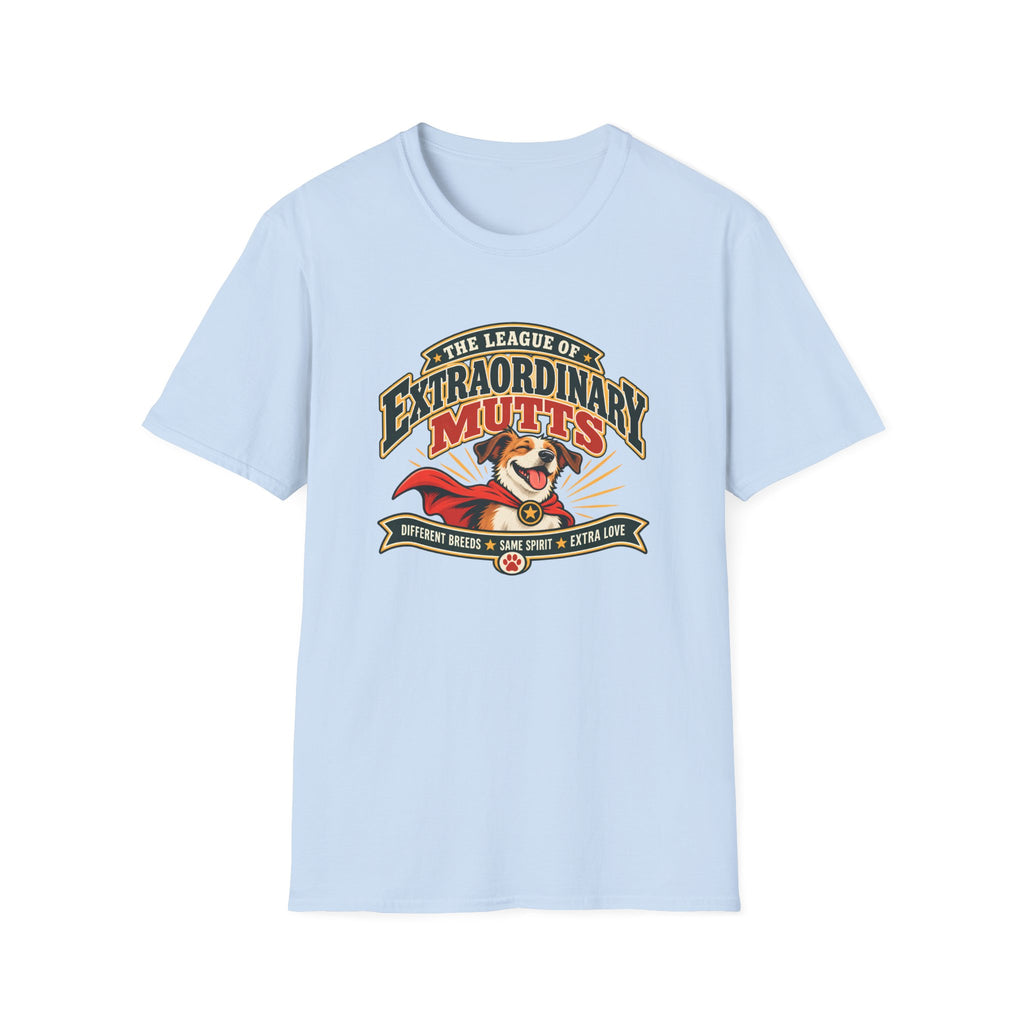 The League of Extraordinary Mutts - Supersoft Unisex T-shirt