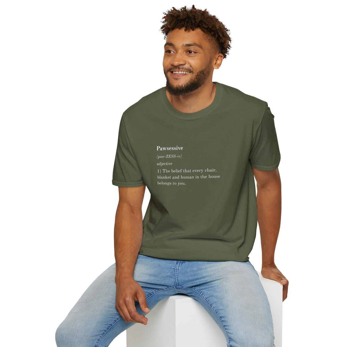 Dictionary of Dog - Pawssessive -  Supersoft Unisex T-Shirt