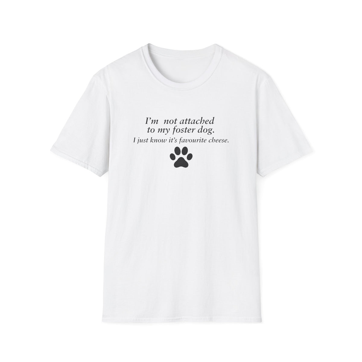 Foster Fail Club – Favourite Cheese –  Supersoft Unisex T-Shirt