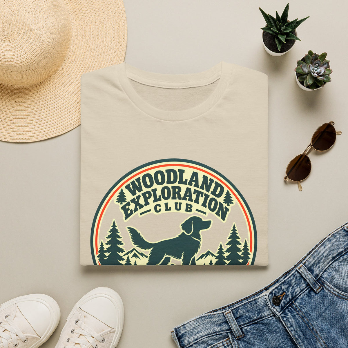 The Woodland Exploration Club - Supersoft Unisex T-shirt