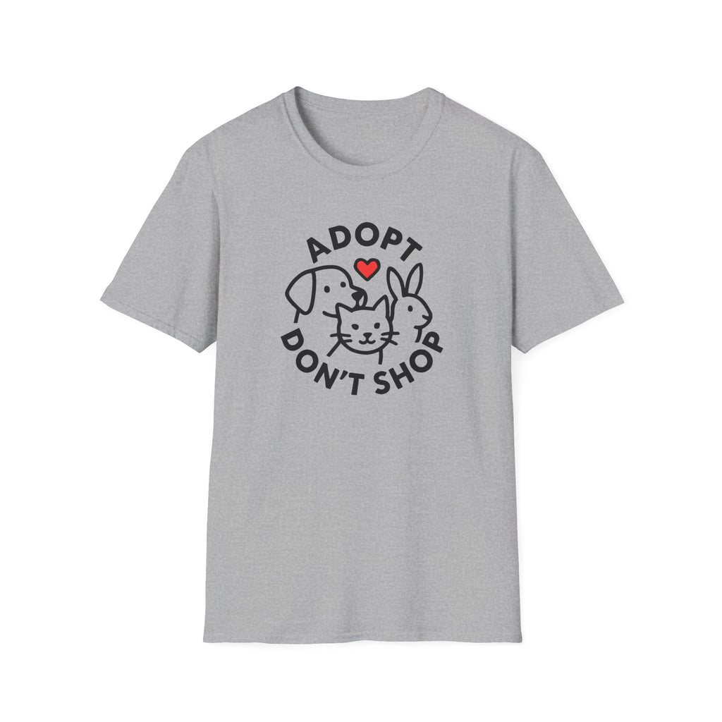 Adopt Don't Shop –  Supersoft Unisex T-Shirt