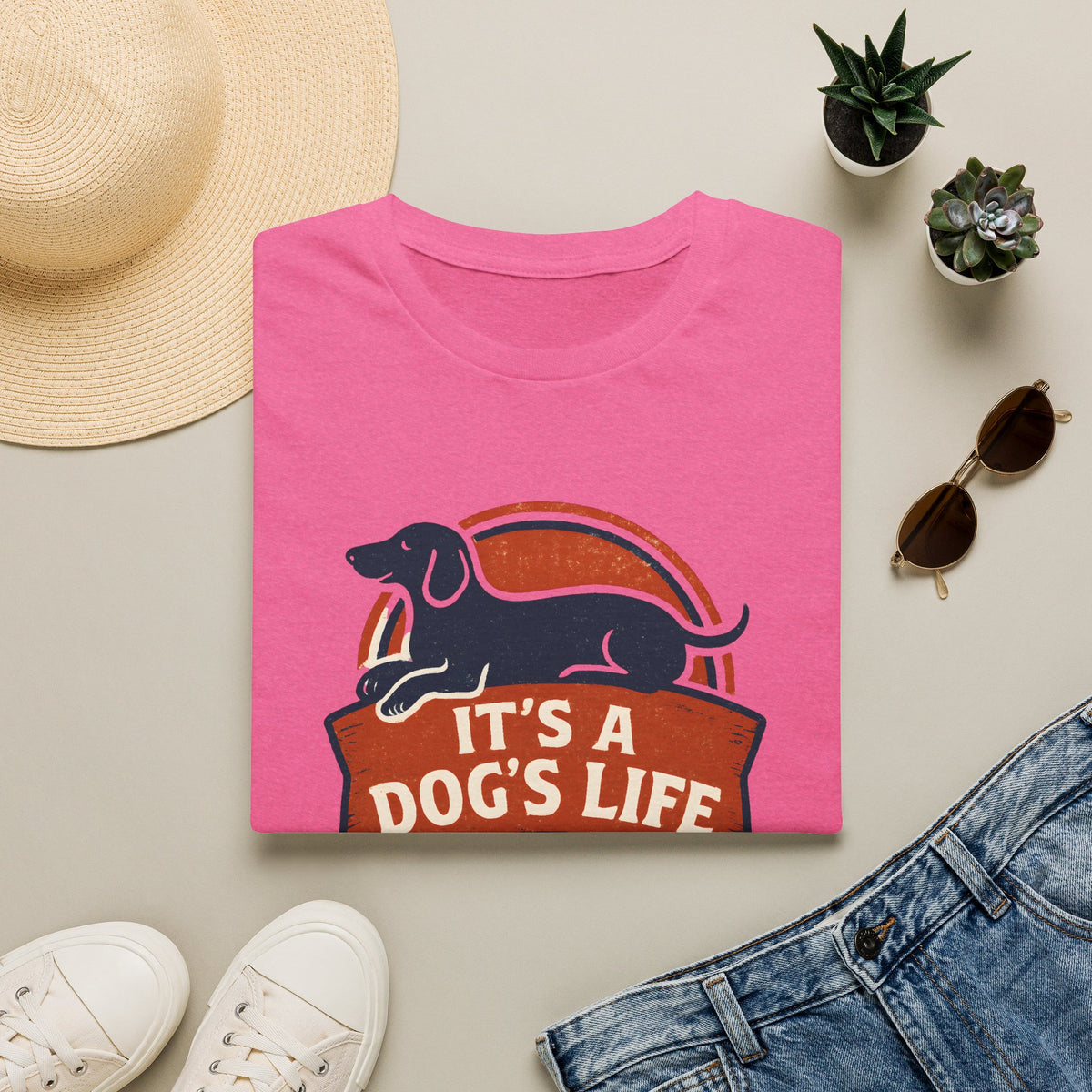 It's a Dog's Life –  Supersoft Unisex T-Shirt