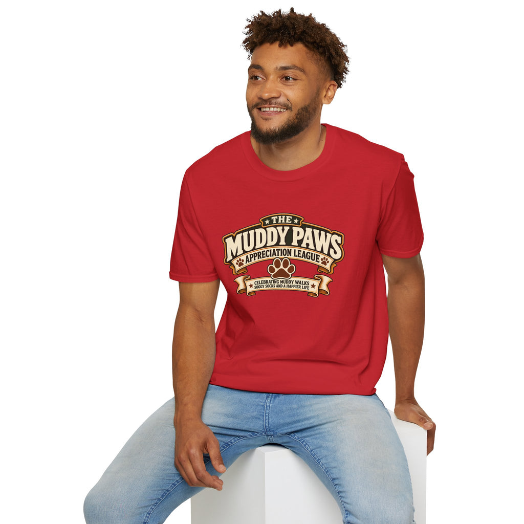 The Muddy Paws Appreciation League - Supersoft Unisex T-shirt