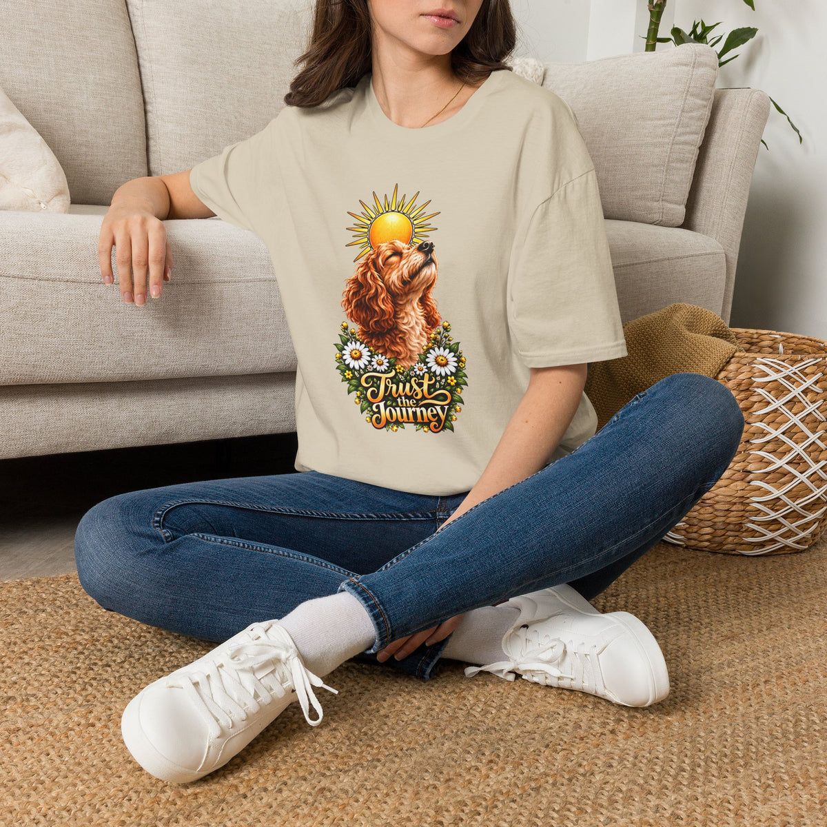 Trust the Journey - Cockapoo - Supersoft Unisex T-shirt