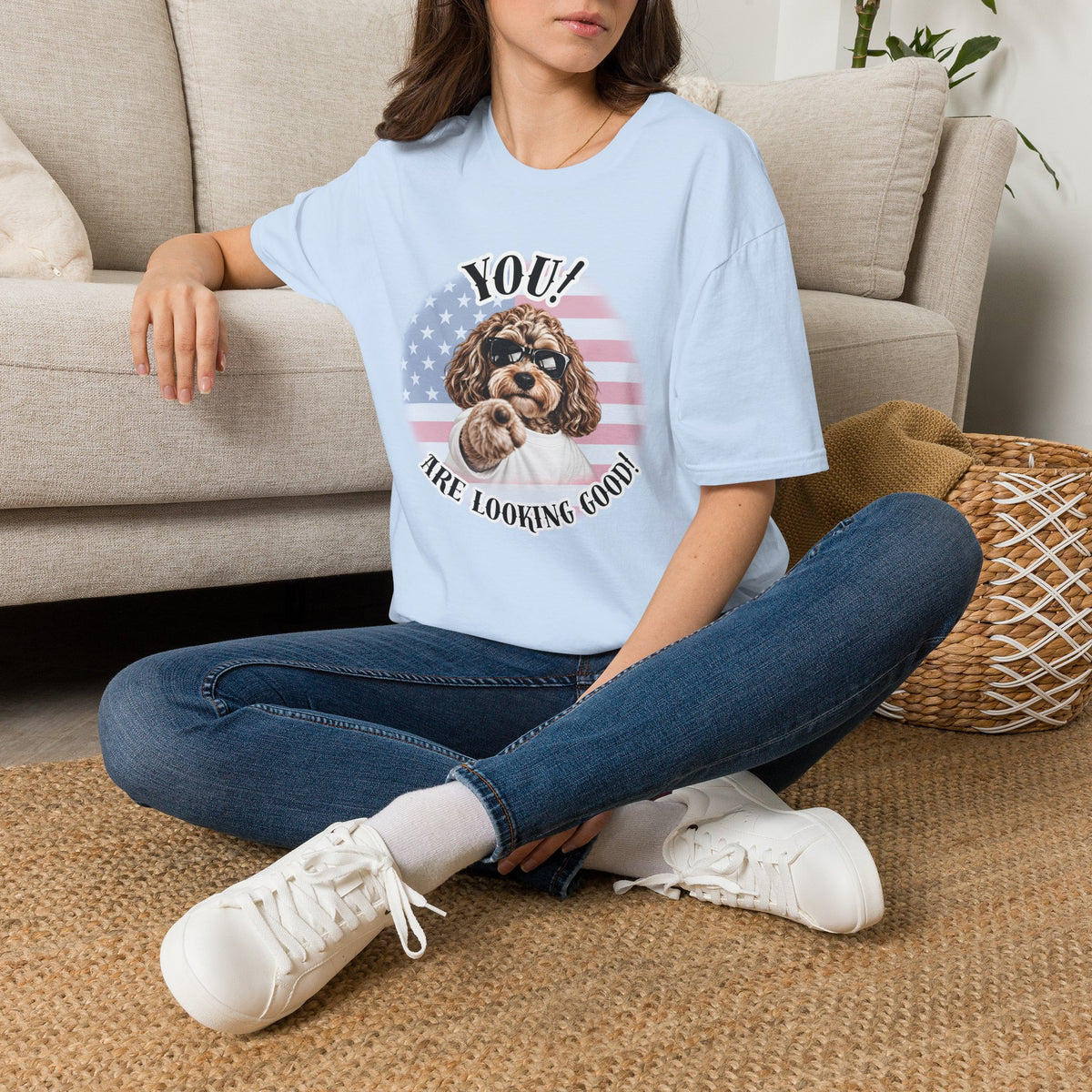 YOU!...Are Looking Good! – Cockapoo - Supersoft Unisex T-shirt