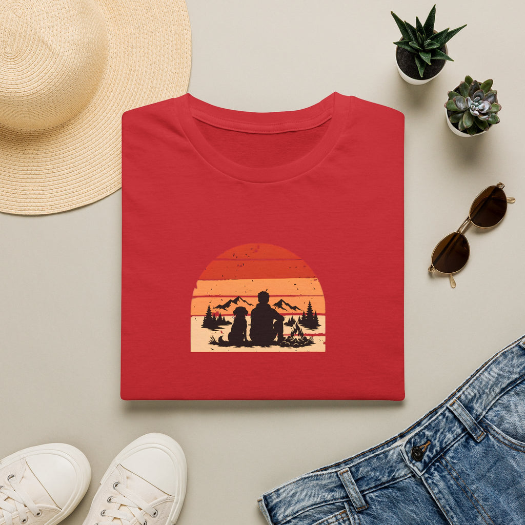 Campfires, Mountains & My Best Friend –  Supersoft Unisex T-Shirt