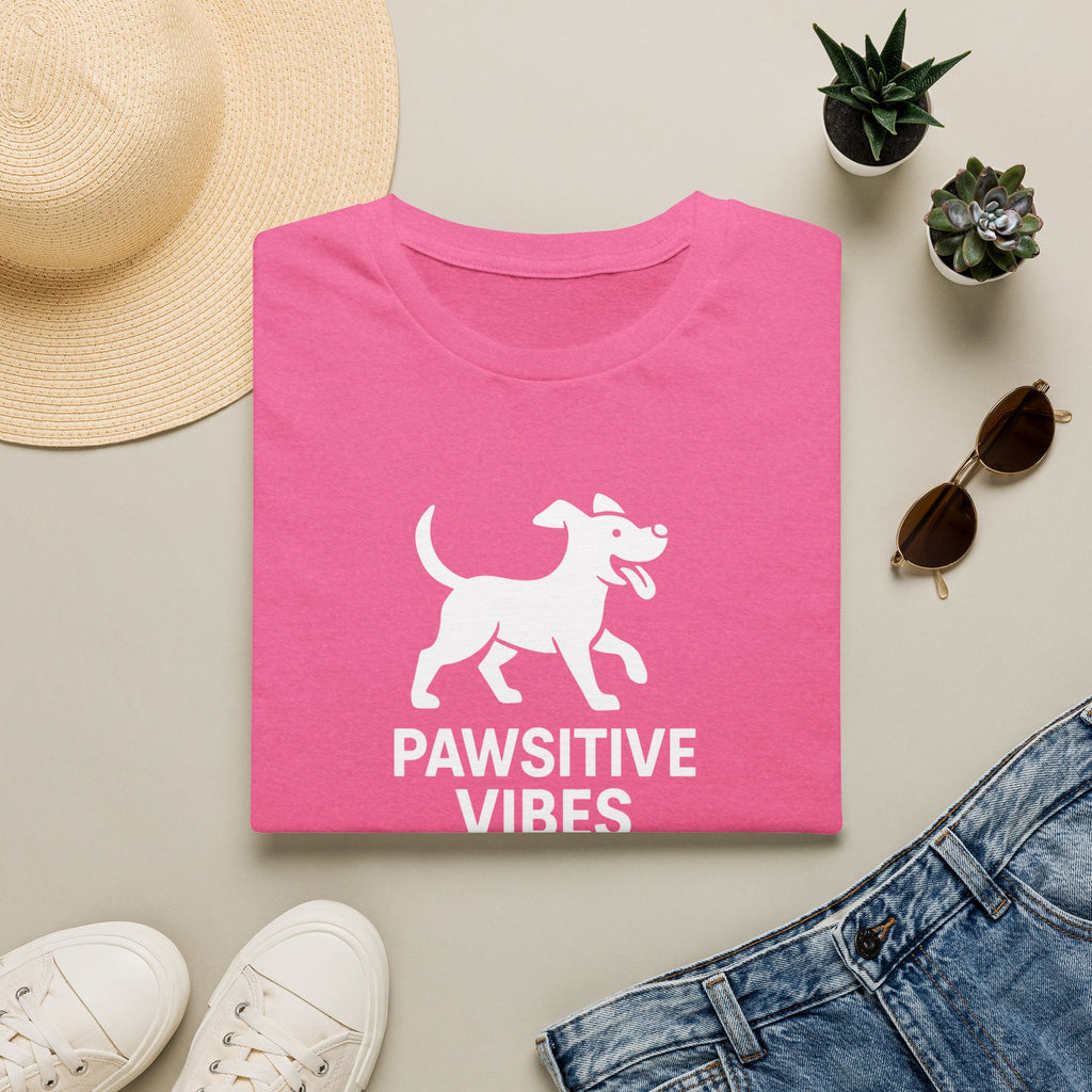 Paw-sitive Vibes Only –  Supersoft Unisex T-Shirt