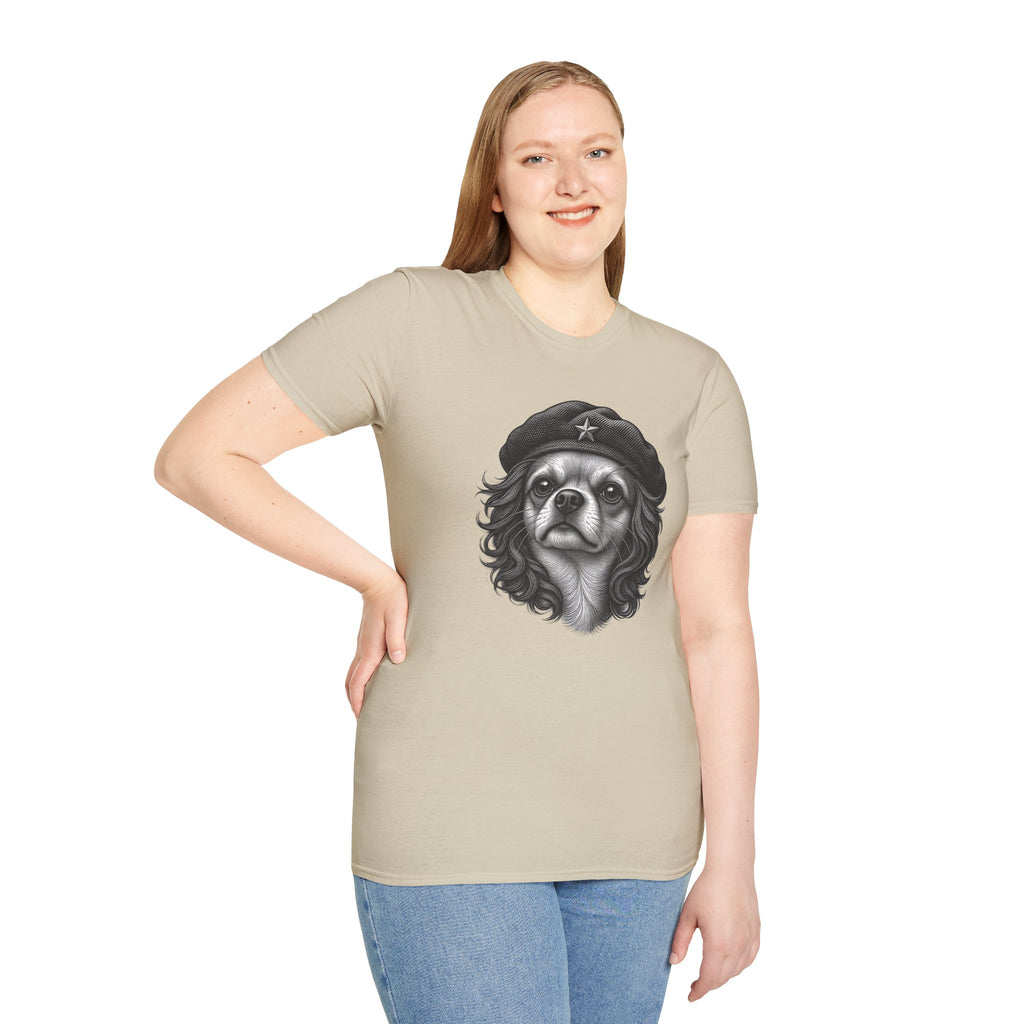 Chih Guevara – The Face of the Pawvolution! - Supersoft Unisex T-shirt